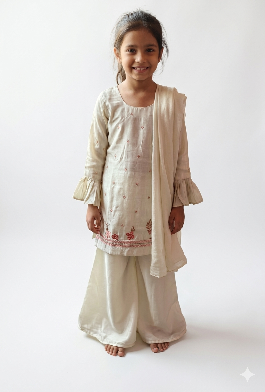 shalwar kameez with a dupatta