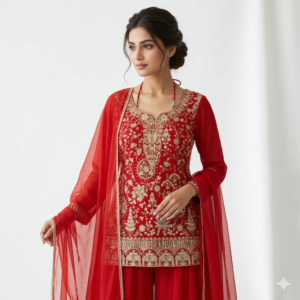 Classic Orange Ethnic Wear