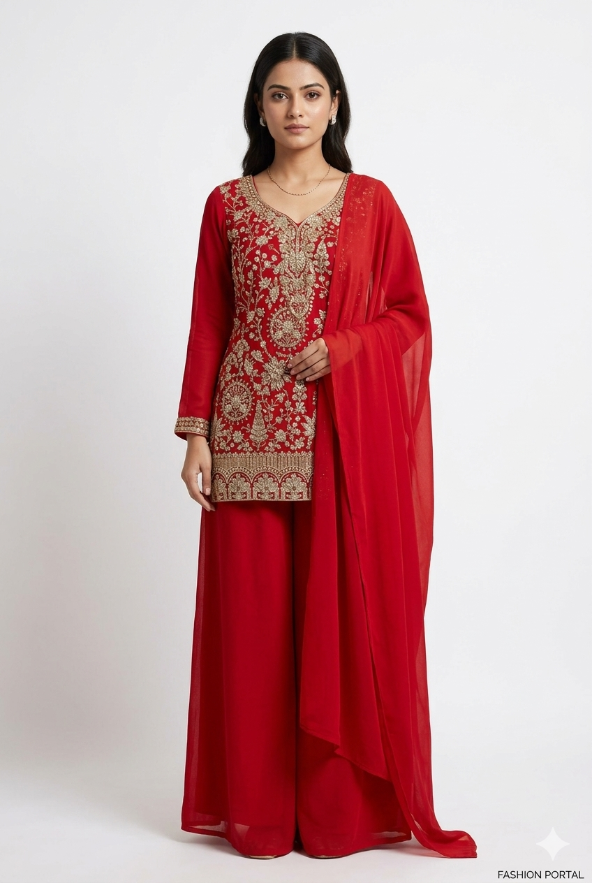 Classic Orange Ethnic Wear