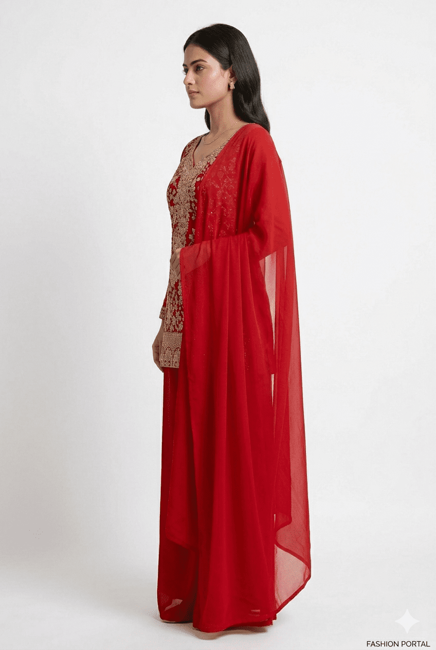 Classic Orange Ethnic Wear