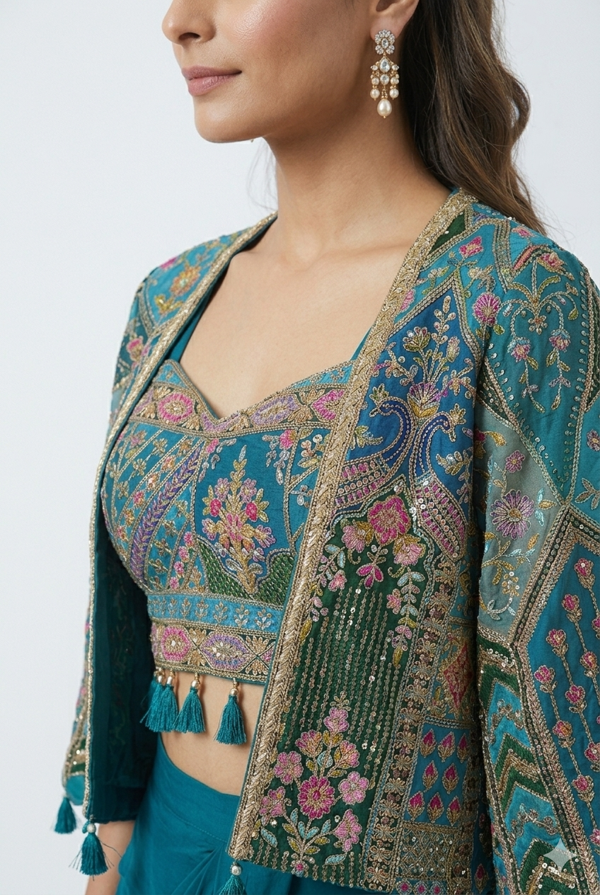 Indo western dress wear fashion luxury