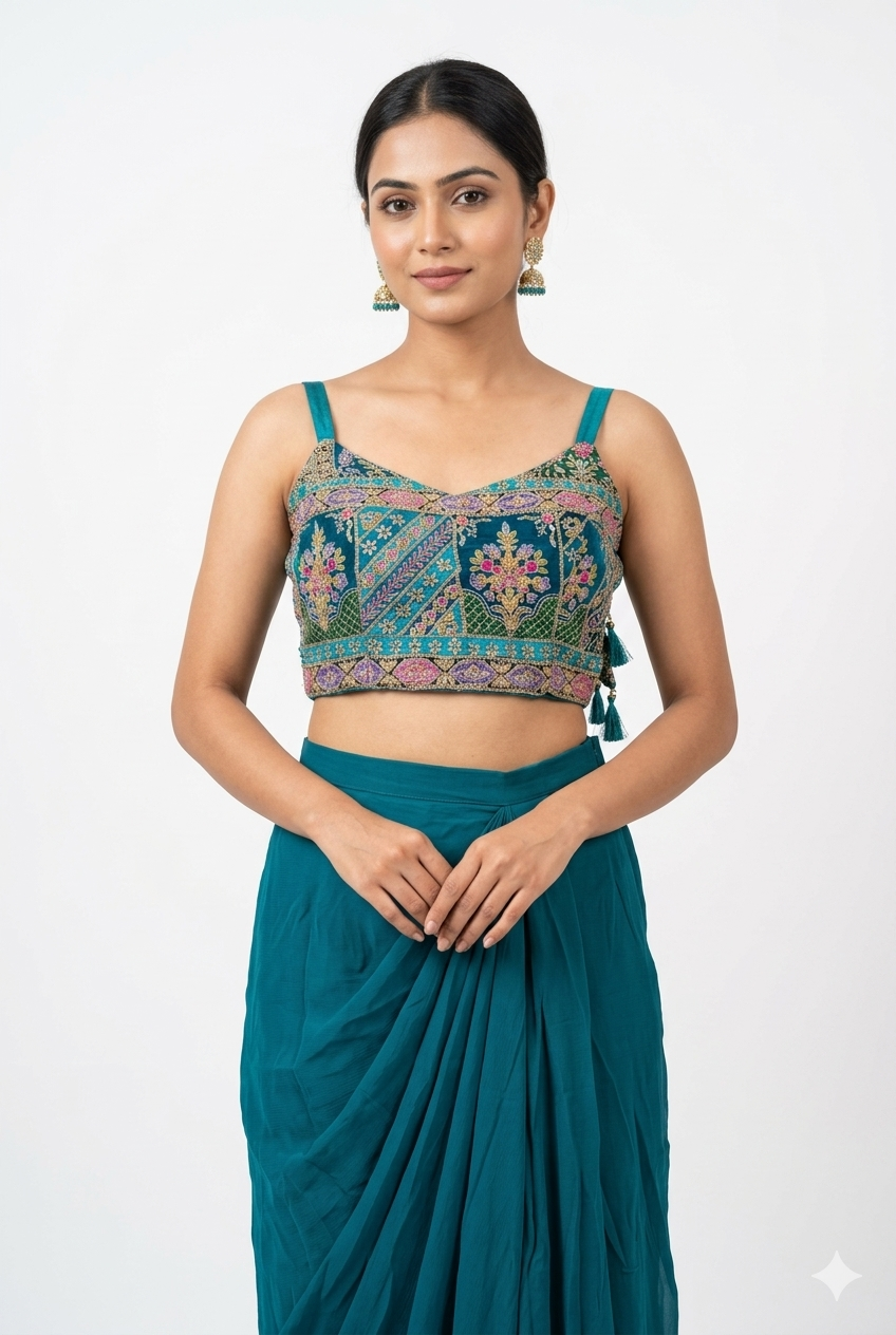 Indo western dress wear fashion luxury