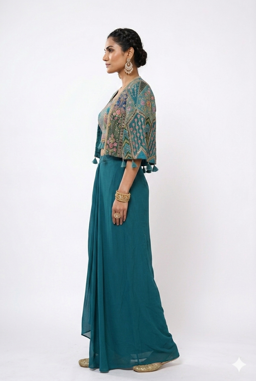 Indo western dress wear fashion luxury