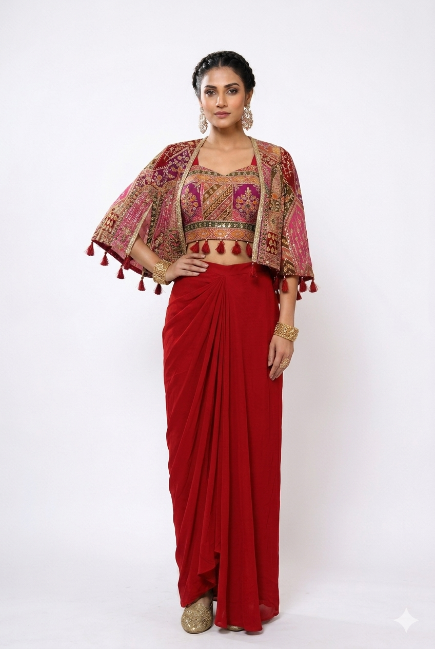 Indo western dress wear fashion luxury dress