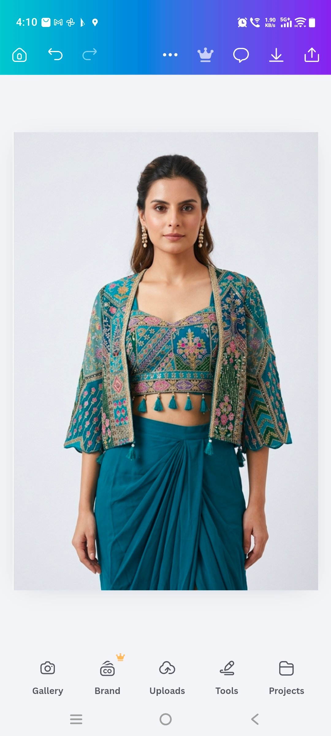 Indo western dress wear fashion luxury