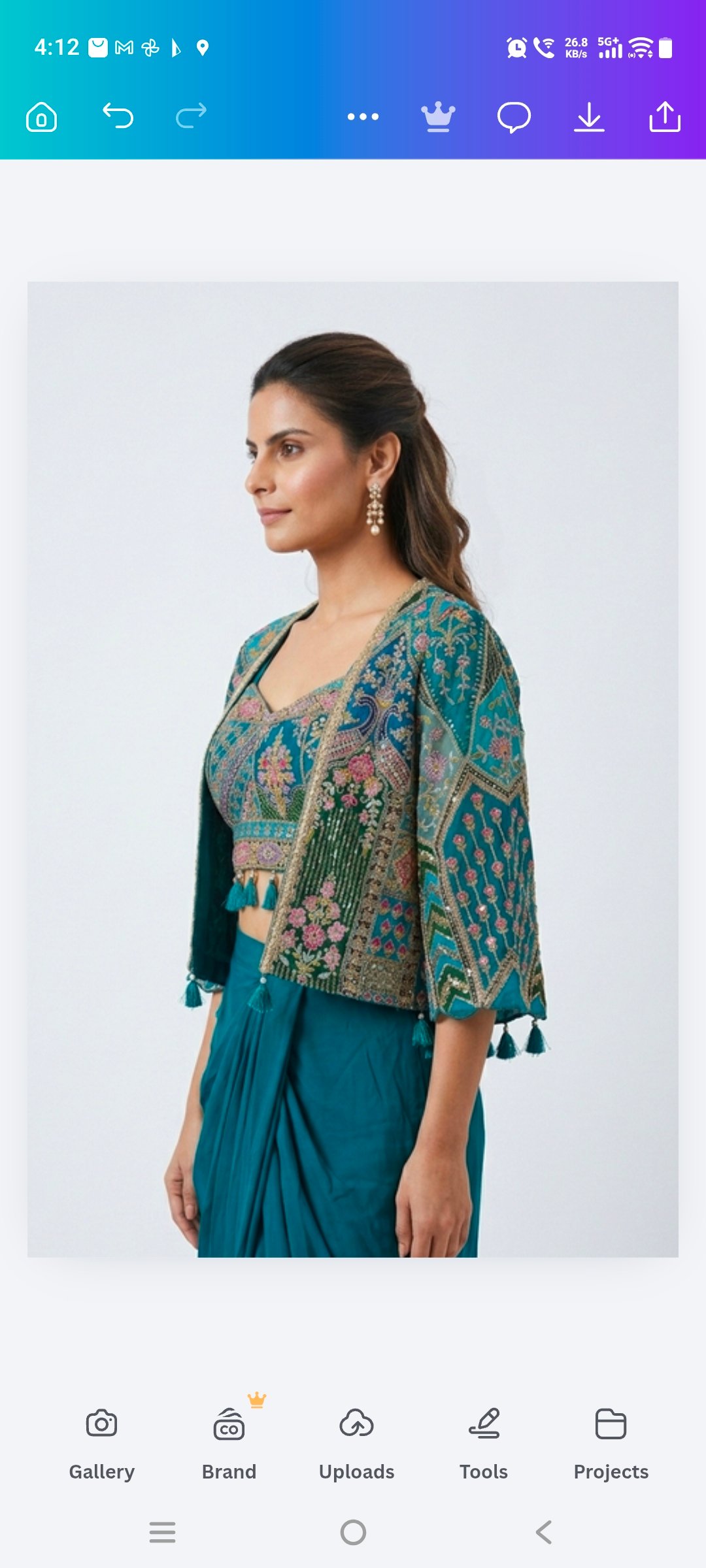 Indo western dress wear fashion luxury