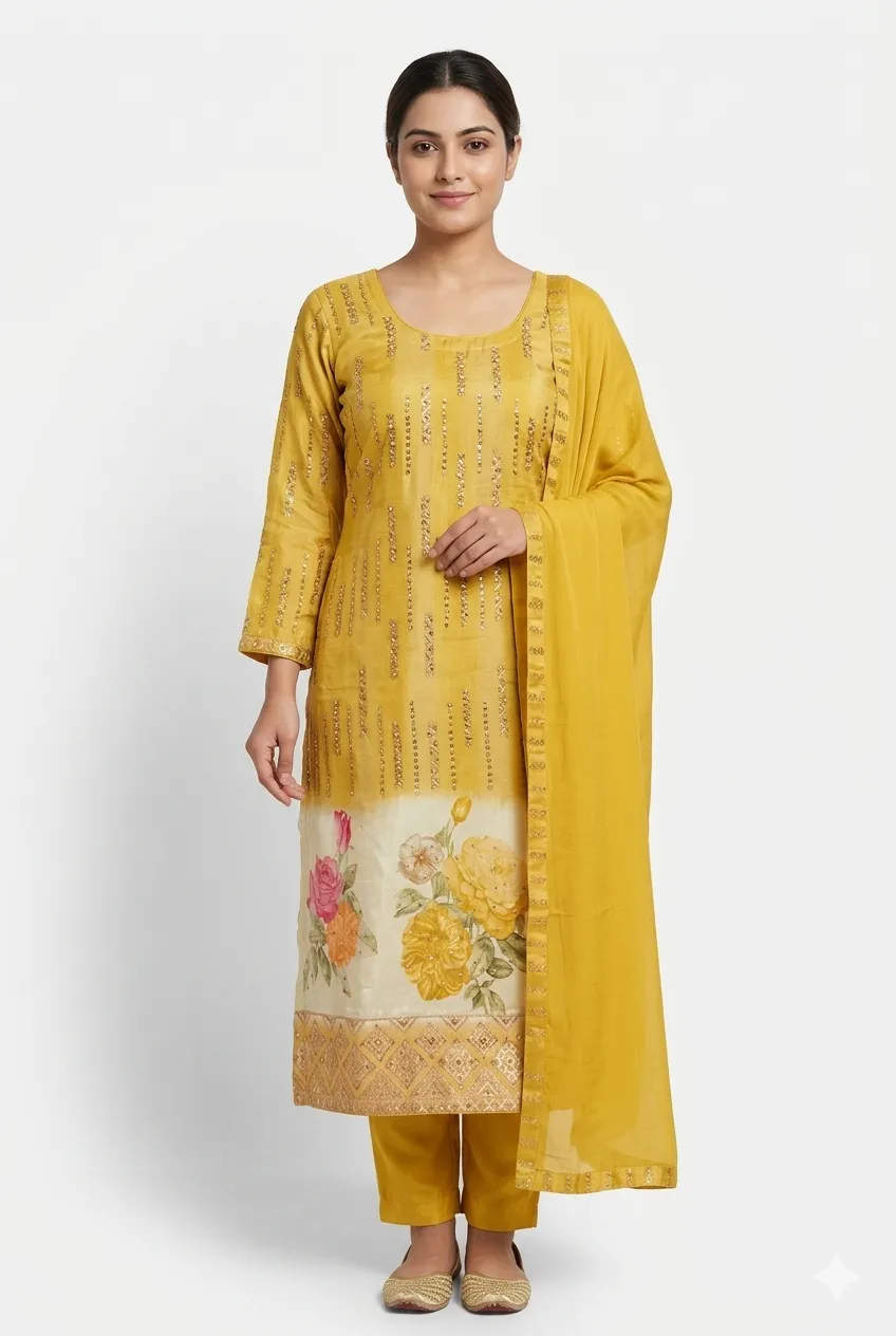 Kurta Set with Dupatta 