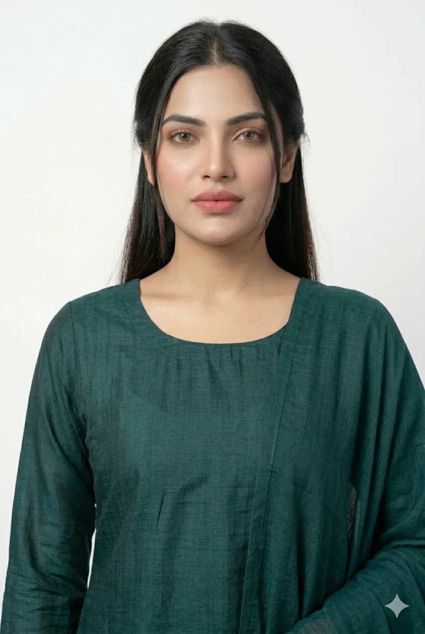 Featuring embroidered kurtis Palazzo