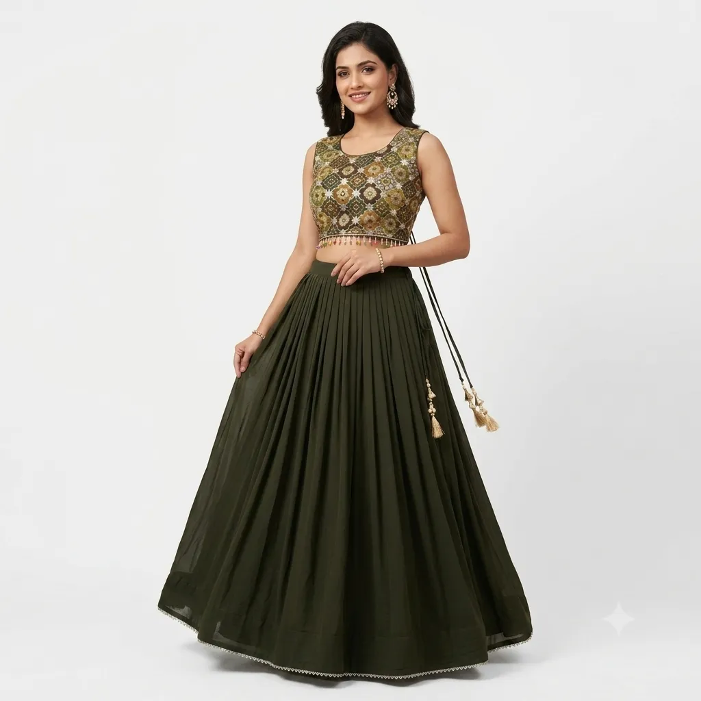 Lehenga choli with dupatta