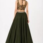 Lehenga choli with jacket
