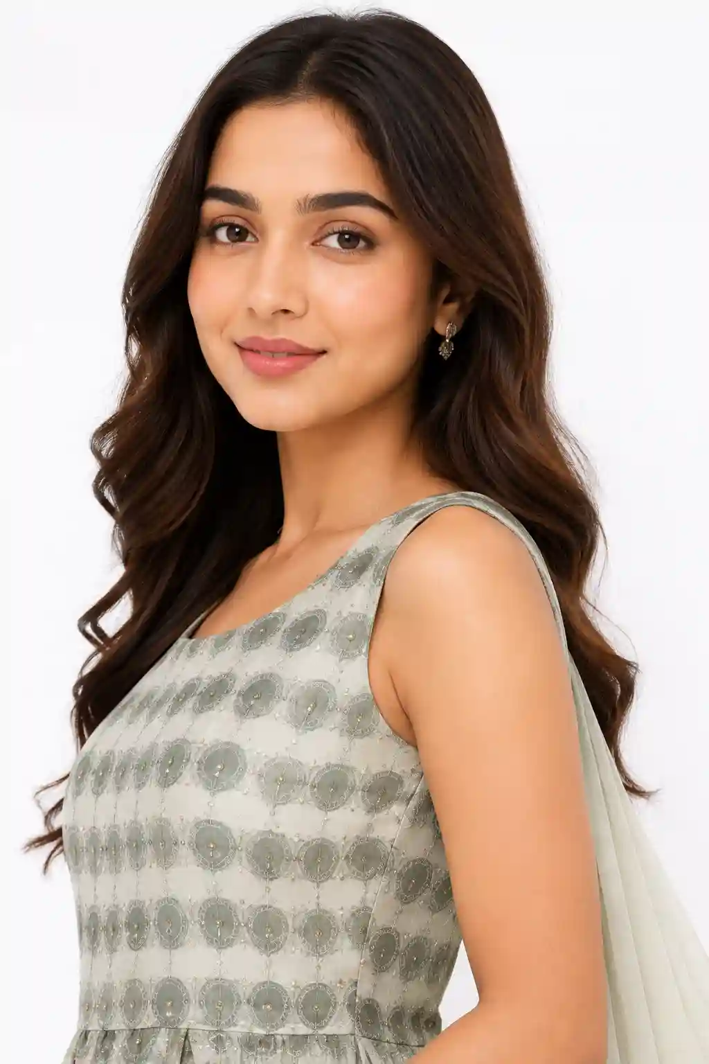Sage Green position Printed Palazzo ta Set