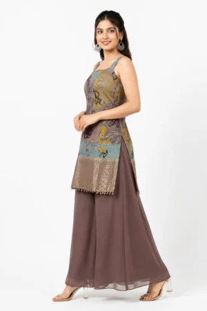 Home 18 Kurti palazzo with dupatta
