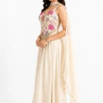 Crop top and palazzo